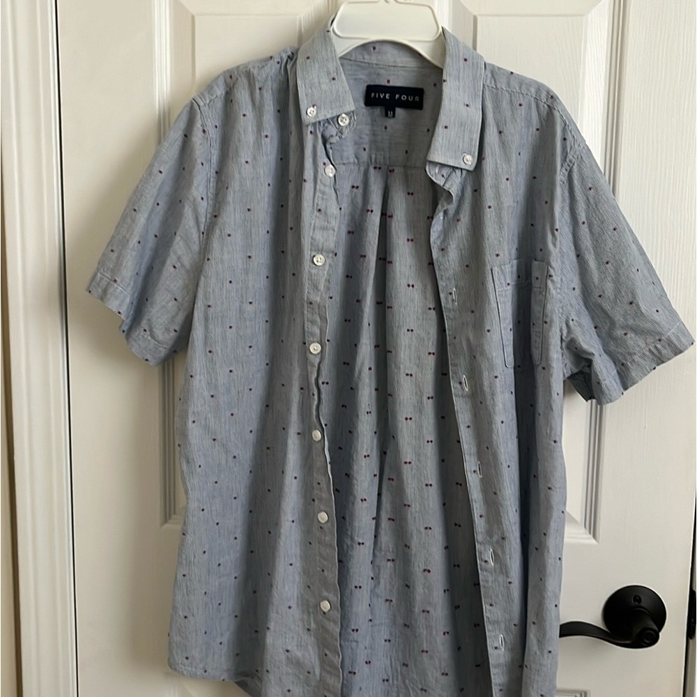Five four button down size medium